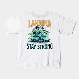 Maui Strong art Kids T-Shirt